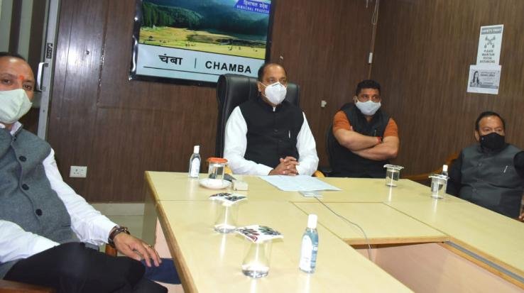 मुख्यमंत्री ने थुनाग क्षेत्र के लिए 66.36 करोड़ रुपये विकास परियोजनाओं की आधारशिलाएं रखीं