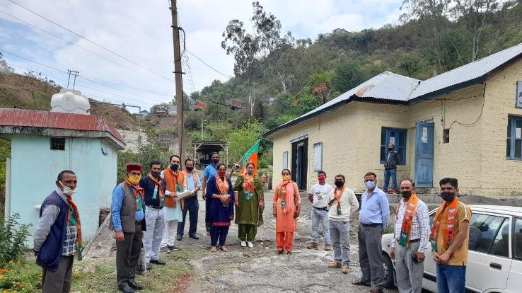 darlaghat trinamool Congress bjp protest