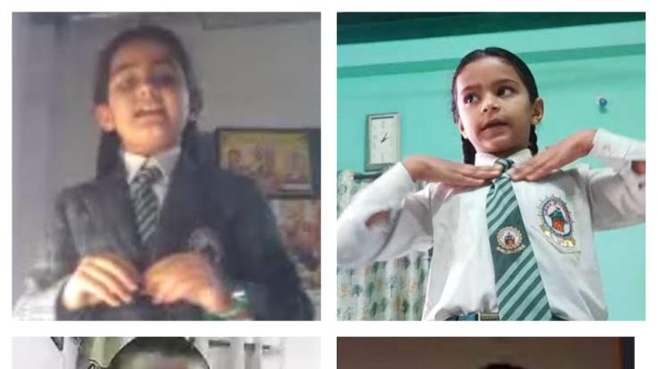 गुरुकुल इंटरनेशनल सीनियर सेकेंडरी स्कूल में  'ऑनलाइन हिंदी कविता वाचन प्रतियोगिता का आयोजन'