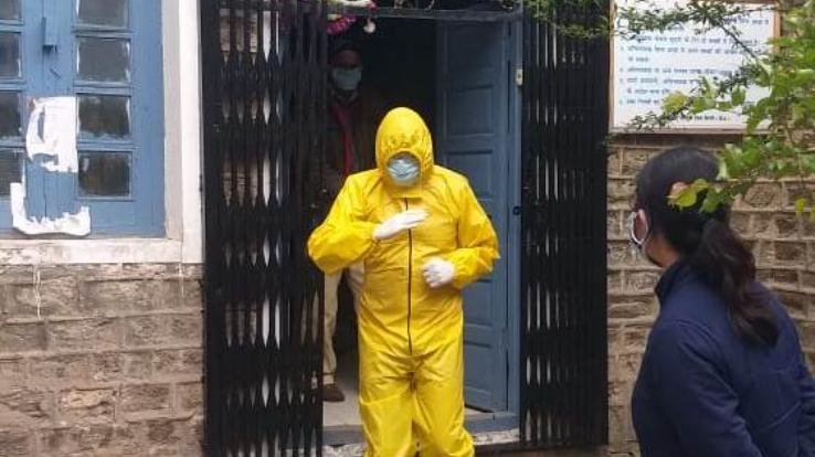 उपमंडलाधिकारी कल्पा ने बालिका आश्रम का किया दौरा , जाँची व्यवस्थाएं 