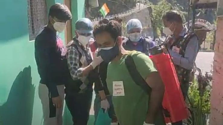 Shimla Citizen's Assembly launches sanitation campaign in Shimla city due to Kovid epidemic