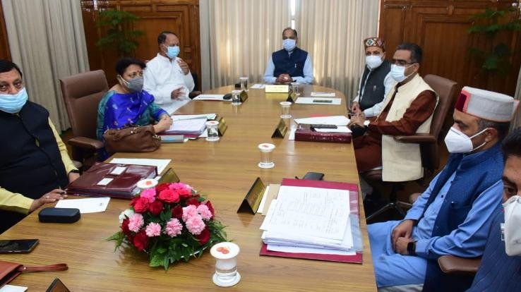 हिमाचल प्रदेश  कैबिनेट के फैसले