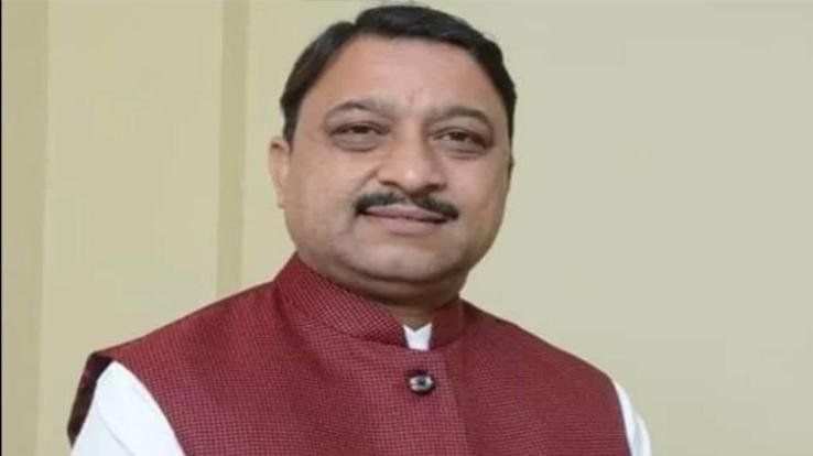 BJP state president Suresh Kashyap condoles the death of Narendra Bragta june 6 2021 