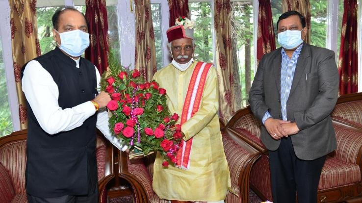 Governor-Bandaru-Dattatreya-celebrated-his-74th-birthday-today-at-Raj-Bhavan