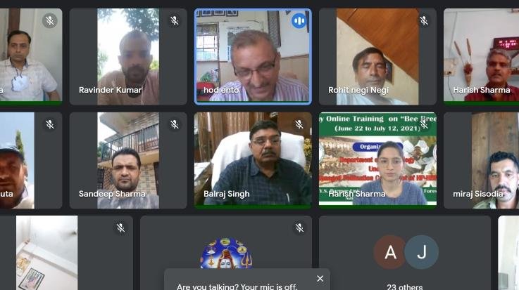 मधुमक्खी पालन पर 21 दिवसीय ऑनलाइन प्रशिक्षण; रानी पालन में मधुमक्खी पालक होंगे प्रशिक्षित