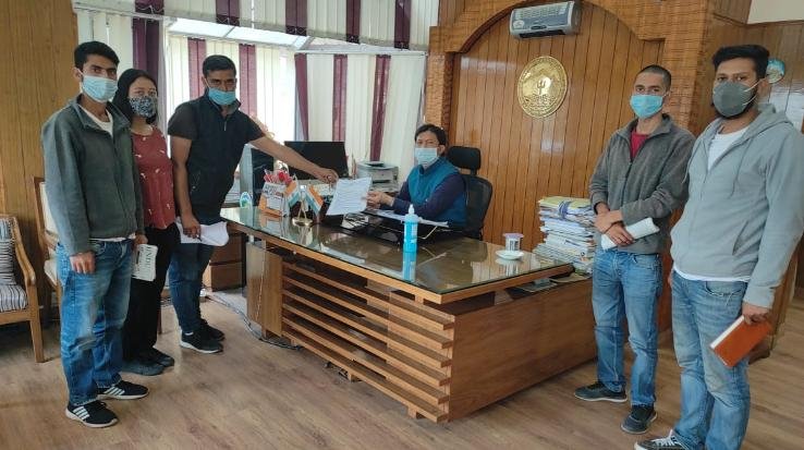 SFI विश्वविद्यालय इकाई ने कुलपति को सौंपा छः सूत्रीय मांग पत्र