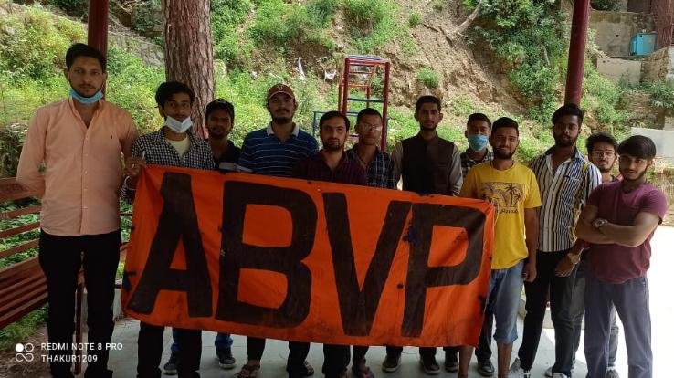 शिमला : सुनील उपाध्यय नगर की कमान रजत और विशवास के हाथ - एबीवीपी