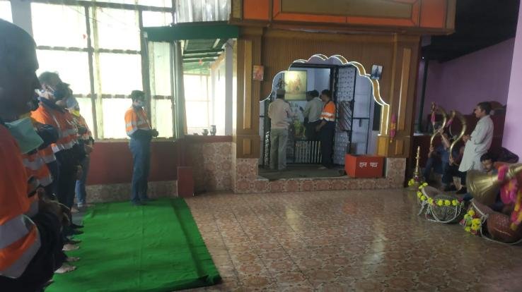 दाड़लाघाट : अंबुजा सीमेंट इंप्लाइज एसोसिएशन की ओर से किया गया विशाल भंडारे का आयोजन