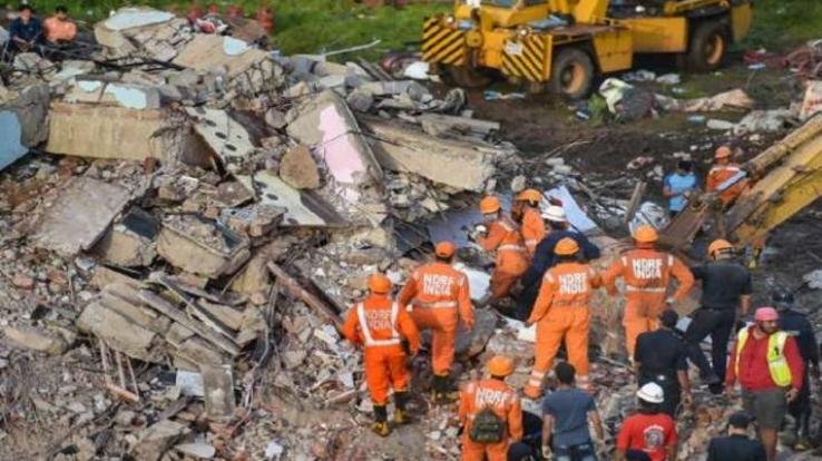 Building collapses in Mumbai's Shivaji Nagar, 3 killed, 10 injured