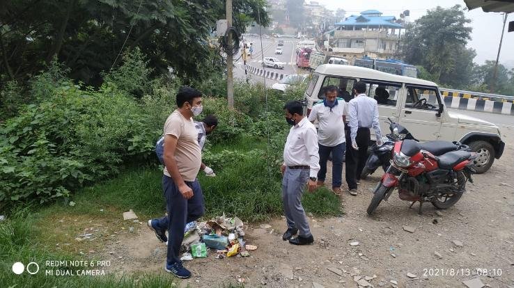 आईटीआई सोलन द्वारा कार्यान्वित किया गया स्वच्छता अभियान