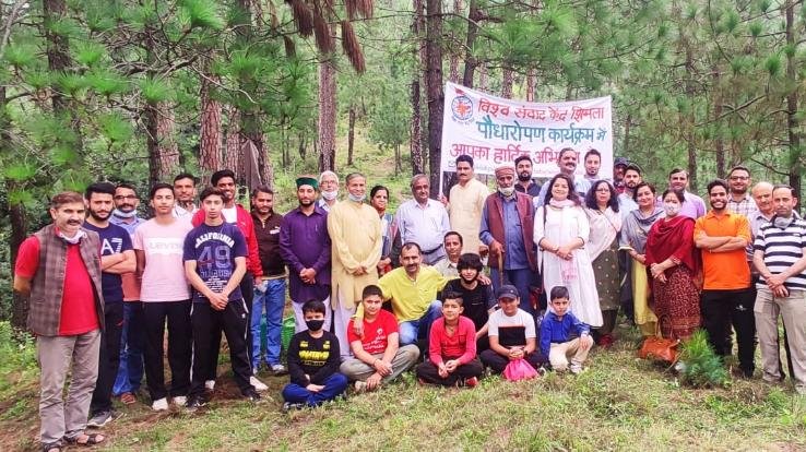 Plantation program organized for mitigation of natural calamities