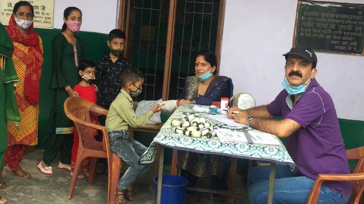 Solan: Anemia test of 240 people in Gram Panchayat Sanwara and Taksal