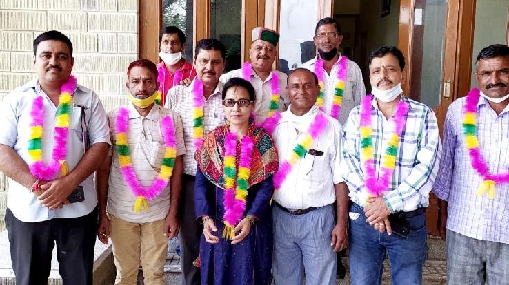 Kunihar: Election of District Executive Inspector Public Works Department, Solan Union concluded