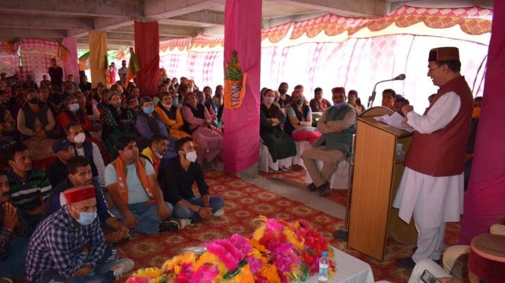 Urban Development Minister Suresh Bhardwaj inaugurates fire fighting center in Tikkar