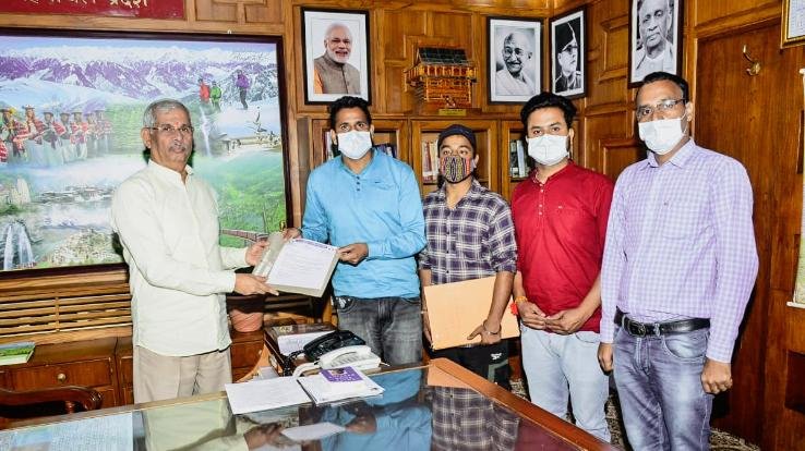 Compassionate Union submitted memorandum to Governor Rajendra Vishwanath Erlek