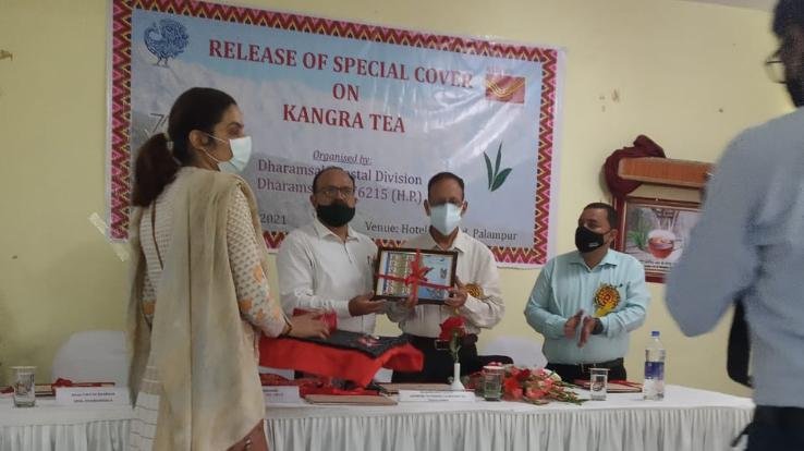 कांगड़ा टी को विशेष डाक आवरण में मिला स्थान