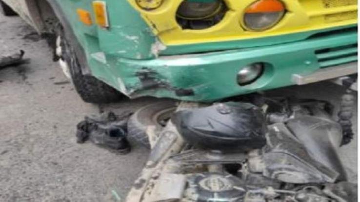 शोघी में बस और बाइक की टक्कर, बाइक सवार युवक की मौत 