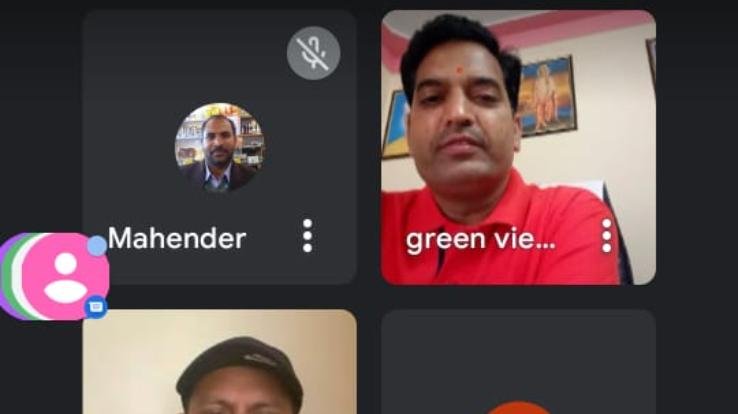 हिमाचल प्रदेश प्राइवेट स्कूल की विभिन्न एसोसिएशन के बिच हुई वेब मीटिंग