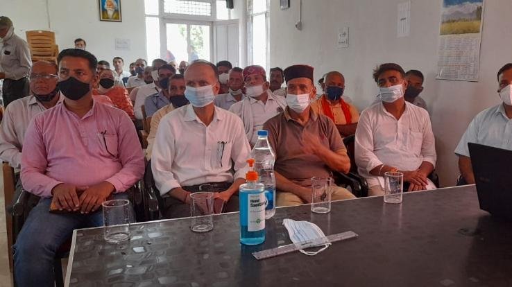 देहरा: प्रधानमंत्री के वैक्सीन संवाद से जुड़े देहरा एवं ज्वालामुखी के लोग