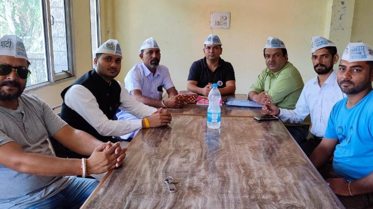 Hamirpur: Weekly meeting of Aam Aadmi Party concluded