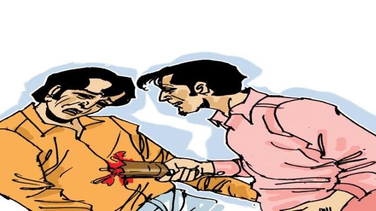Shimla: Neighbor attacked with knife by shopkeeper in Lower Bazar, police registered a case