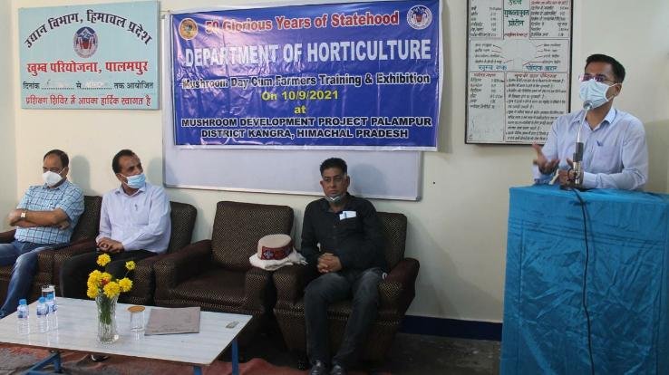 Mushroom Day organized in Palampur