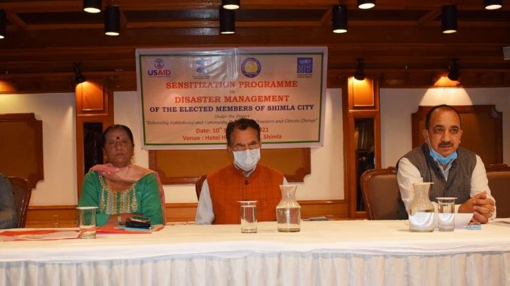शिमला शहर के लिए आपदा प्रबंधन की 4 नई योजनाएं की गई विकसित