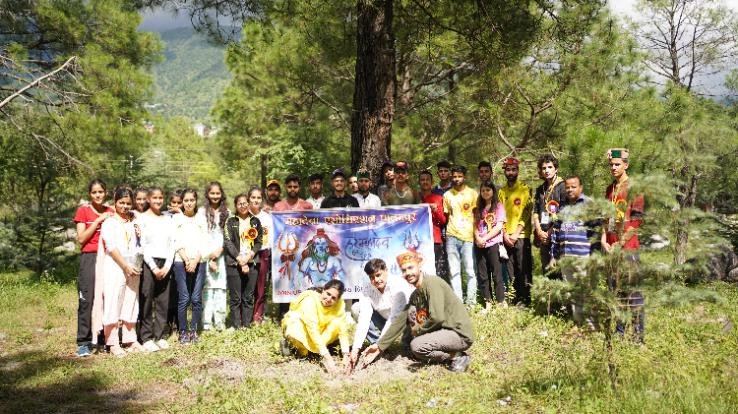 Mahadeva Association Palampur organized a plantation program