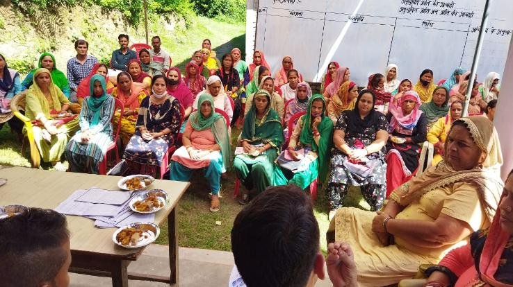 जसवां-परागपुर: नाहन नगरोटा में लगाया जागरूकता शिविर