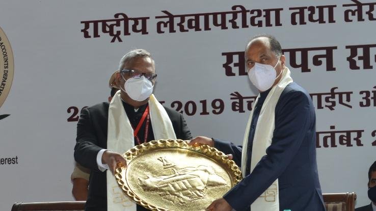 President Ram Nath Kovind awards Indian Audit and Accounts Services trainees