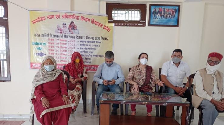 Second day of service week - the joy of growing old