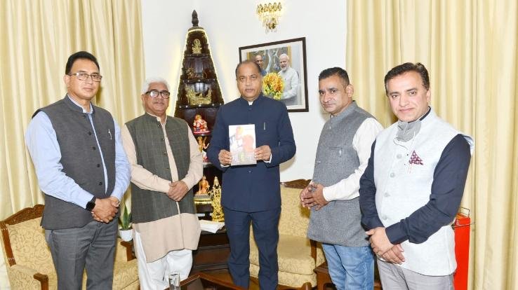 Delegation of State Teachers Federation met the Chief Minister