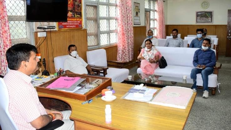 Land demarcation work of Central University started