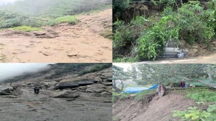 Cloud burst again in district Kullu, heavy rain alert in the state