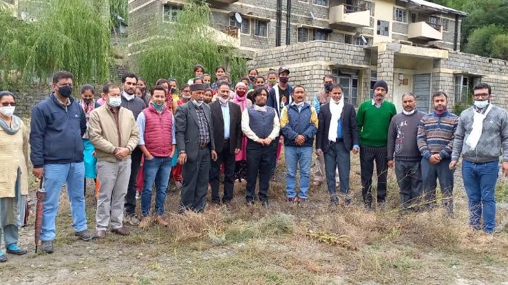 Plantation drive organized under Keep Himachal Clean