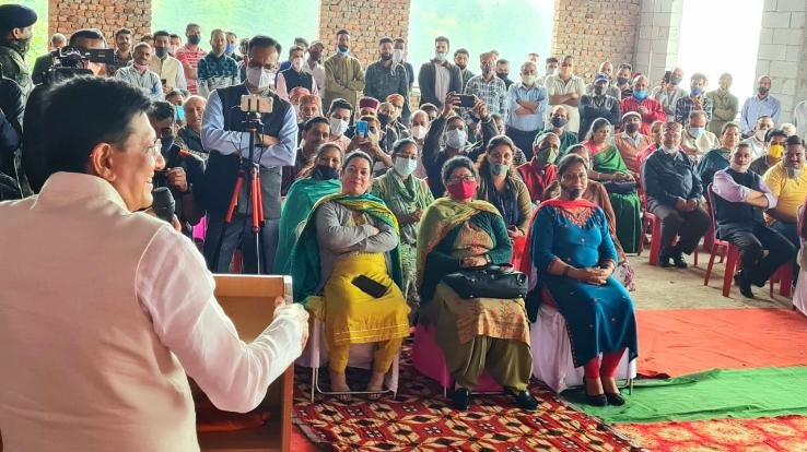 Fastest in progress on Himachal Chhota Pradesh - Piyush Goyal