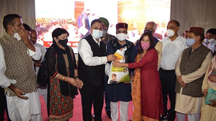 Live telecast of Anna Utsav in Solan district