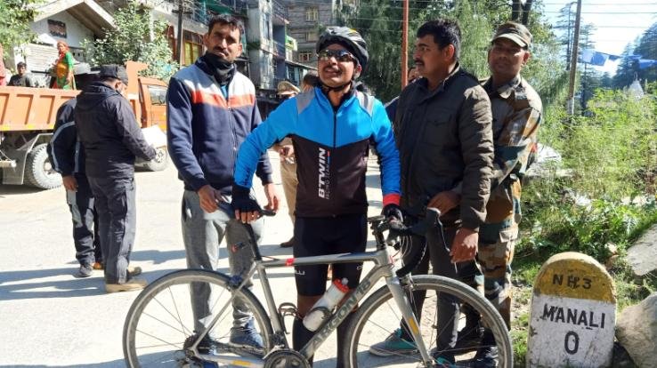 मनाली : लेफ्टिनेंट कर्नल श्रीपाद श्रीराम ने बनाया रिकॉर्ड, गिनीज बुक में दर्ज किया नाम