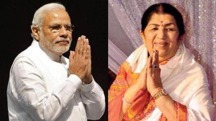 Swar Kokila Lata Mangeshkar's 92nd birthday today, Prime Minister Narendra Modi congratulated