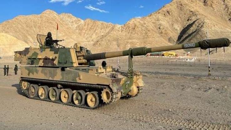 Indian Army deployed first regiment of K9 Vajra on LAC