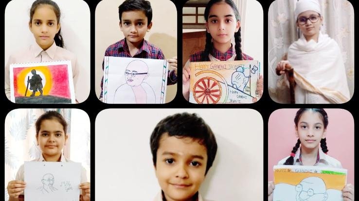 Alampur: Gandhi Jayanti celebrated with pomp in DAV School