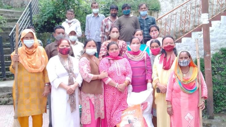 Solan: Freedom's Amrit Mahotsav campaign by BJP Mahila Morcha