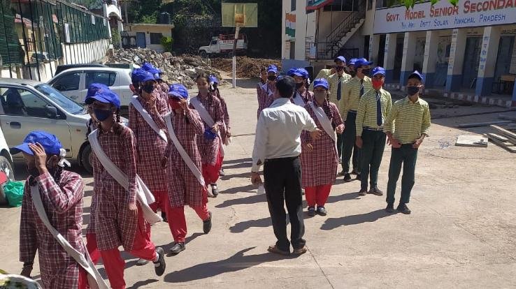Dadlaghat: Cleanliness campaign launched in Government Senior Secondary School, Dhundan