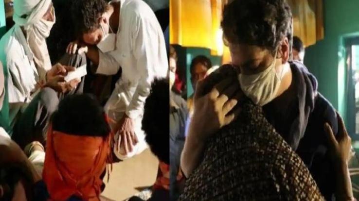 Lakhimpur: Rahul-Priyanka console the families of those killed in the violence