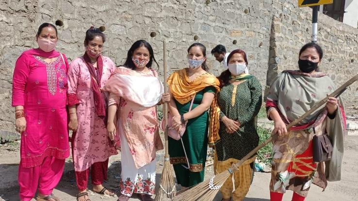 The cleanliness campaign run under the service hi dedication campaign in Solan concluded