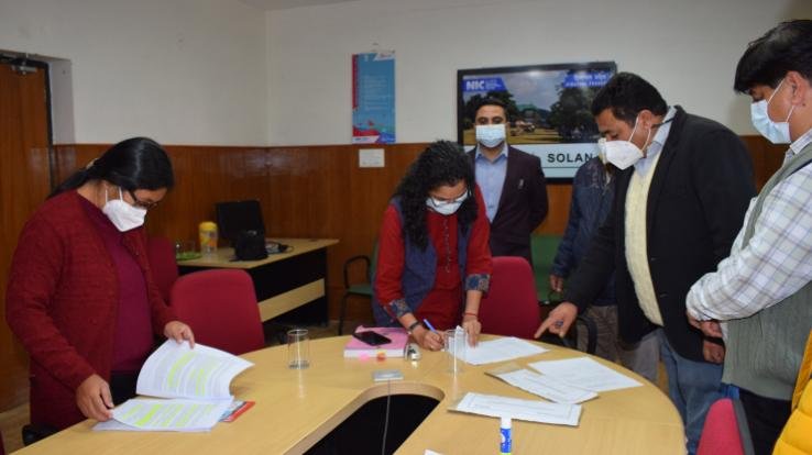 Solan: Third level randomization process completed for by-election in Arki constituency