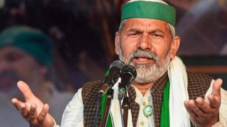 Farmer leader Rakesh Tikait rained again on the government