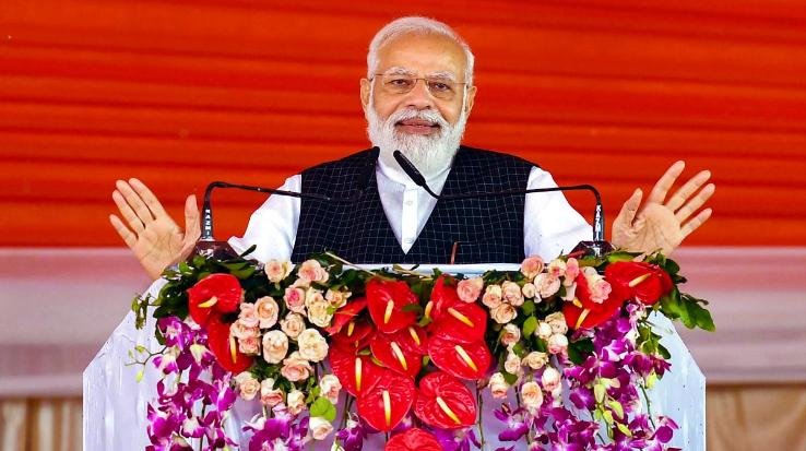 Prime Minister Narendra Modi once again elected the world's most popular leader nj