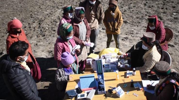 Kinnaur: Health camp organized by Health Department