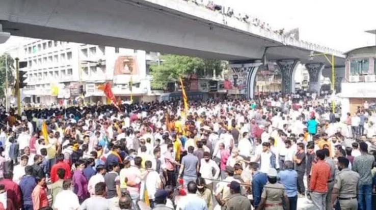 Violence during BJP's bandh in Maharashtra's Amravati